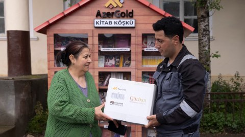 Daşkəsəndə yardım aksiyası keçirilib - FOTOLAR