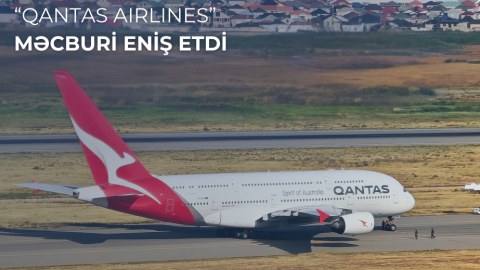 Londondan Sinqapura uçan təyyarə Bakıya məcburi eniş etdi