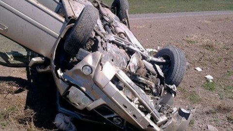 Goranboyda "Hyundai" aşdı - Xəsarət alanlar var