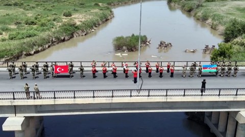 Naxçıvanda Azərbaycan-Türkiyə birgə hərbi təlimi - VİDEO