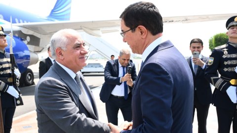Əli Əsədov Özbəkistanda - FOTO