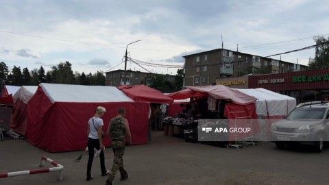 Moskvada azərbaycanlıların çalışdığı bazara HÜCUM EDİLDİ