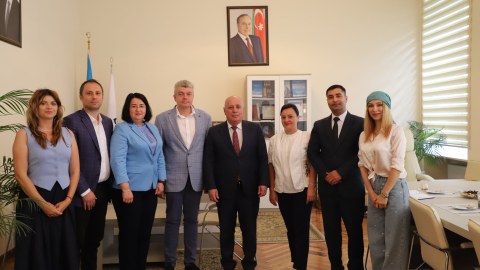 Rumıniya Universitetinin nümayəndələri Lənkəranda oldular