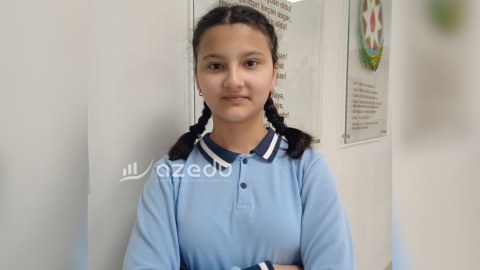 Yüksək bal toplayan Çiçək hüquqşünas olmaq istəyir