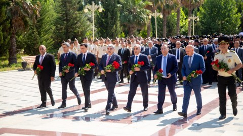 Salyanda “15 iyun – Milli Qurtuluş Günü” qeyd edilib - FOTO
