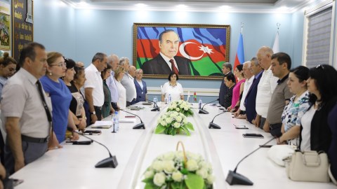 Gəncə Dövlət Universitetində “Qurtuluşdan Zəfərə” - FOTO