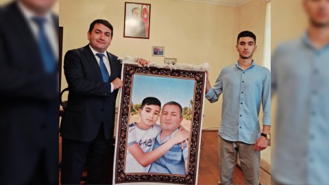 Milli Qəhrəmanın oğlu məzun oldu - FOTO