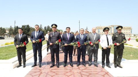 Neftçalada Milli Qurtuluş Gününə həsr olunmuş tədbir keçirilib - FOTOLAR