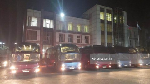 Azərbaycan vasitəsilə öz ölkələrinə qayıtdılar