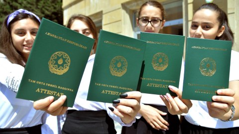 Attestatların verilməsinə BAŞLANILDI