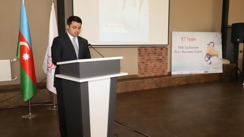 Neftçalada Tibb İşçilərinin Peşə Bayramı qeyd olunub - FOTO