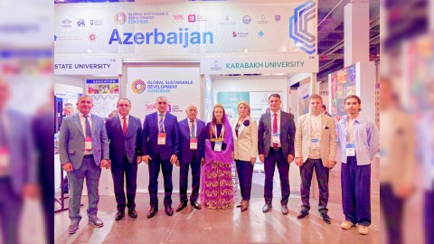 BMU &ldquo;Qlobal Dayanıqlı İnkişaf Konqresi&rdquo;ndə təmsil olunur - FOTO