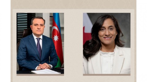 Ceyhun Bayramov kanadalı həmkarı ilə DANIŞDI