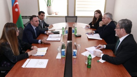 Xarici jurnalistlər Diaspor Komitəsində - FOTO
