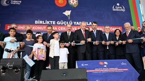 Prezidentlərin Kahramanmaraşdakı çıxışları - TAM MƏTN