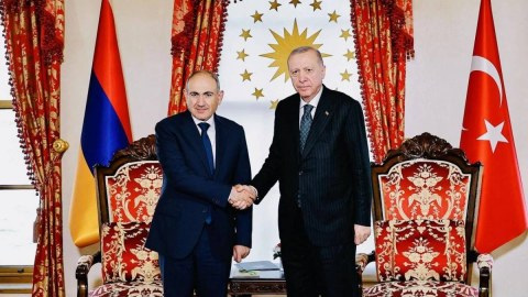 Ərdoğanla Paşinyanın görüşü başa çatdı - Nələr müzakirə edildi?