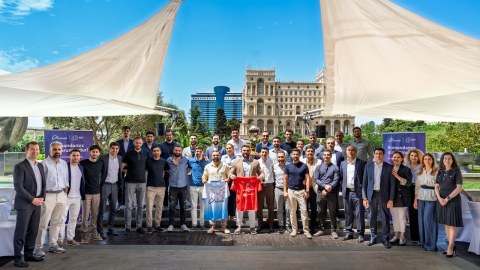 "Azercell" dünya çempionlarını təbrik etdi -&nbsp;FOTOLAR