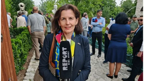 Fransa səfiri Şuşadadır -&nbsp;Böyük sevinc hissi keçirirəm...