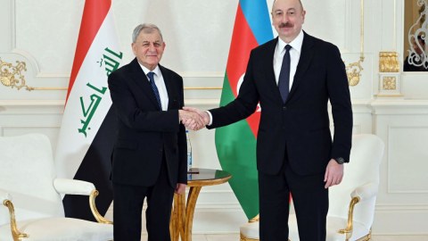 İraq Prezidenti İlham Əliyevi təbrik etdi