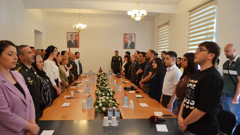 Müdafiə Nazirliyində media və QHT nümayəndələri ilə görüş keçirildi