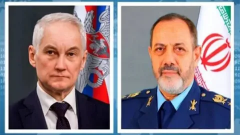Rusiya və İran müdafiə nazirləri danışıqlar apardı