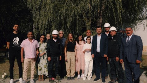 Leyla və Arzu Əliyevalar Altıağac Milli Parkında -&nbsp;FOTOLAR
