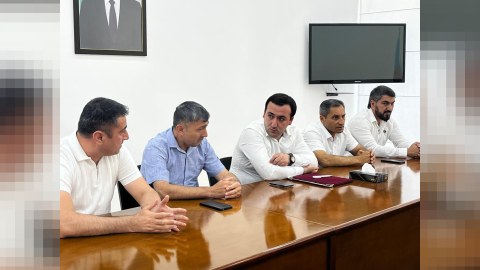 Mahir Süleymanlı Şabranda idman ictimaiyyətilə görüşdü