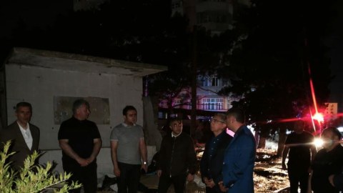 Eldar Əzizov partlayışdan danışdı: Hər halda olmamalıydı...