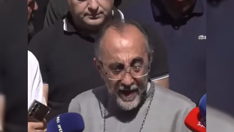 Arxiyepiskop Mikayel Ajapaxyan saxlanılıb