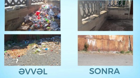 Oğuzda tullantıları küçəyə atanlar&nbsp;cəzalandırıldı