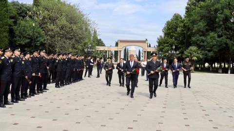 Samuxda polislərin peşə bayramı qeyd olundu - GÖRÜNTÜLƏR