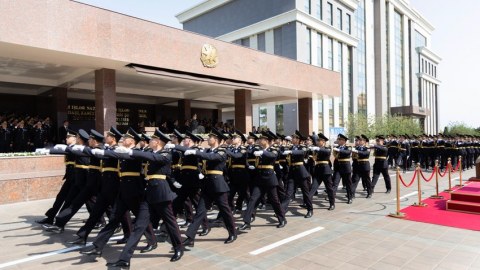 Polis Akademiyasında təntənəli mərasim keçirilib - GÖRÜNTÜLƏR