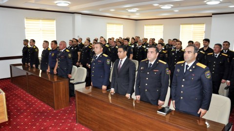 Pirallahıda Polis Günü qeyd edildi - GÖRÜNTÜ