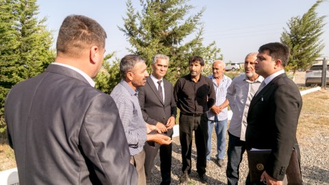 Neftçalanın icra başçısı səyyar görüş keçirib