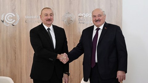 İlham Əliyev Lukaşenkonu təbrik edib