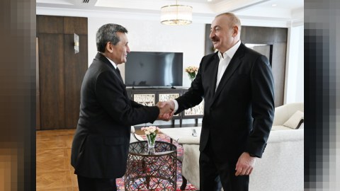 Prezident Rəşid Meredovu Xankəndidə qəbul etdi - GÖRÜNTÜLƏR