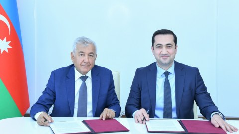 BMU ilə &ldquo;ATS Food&rdquo; şirkəti arasında memorandum imzalanıb -&nbsp;FOTOLAR