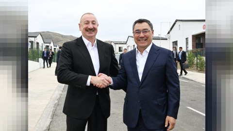 Prezidentlər Ağdamın Xıdırlı kəndinin AÇILIŞINDA