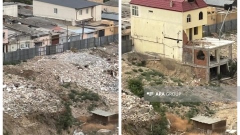 Alatavadakı qalmaqallı ev söküldü