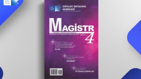 &ldquo;Magistr&rdquo; jurnalının 4-cü nömrəsi nəşr olundu