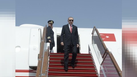 Ərdoğan Xankəndiyə gəldi
