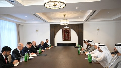 Prezident Xankəndidə qəbul keçirdi - GÖRÜNTÜLƏR