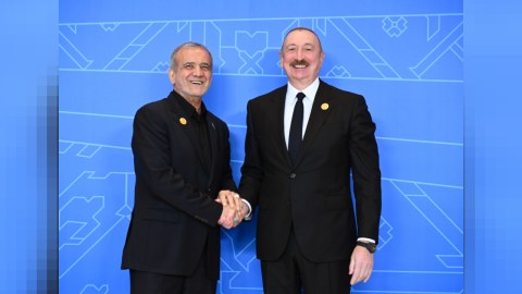 Pezeşkian&nbsp;İlham Əliyevə təşəkkür etdi - FOTO