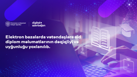 Vətəndaşların diplom məlumatları yoxlanıldı