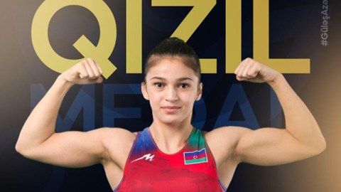 Qadın güləşçimiz Avropa çempionu oldu