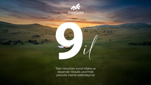 "AzerGold"un fəaliyyətinin 9-cu ili tamam oldu - FOTO