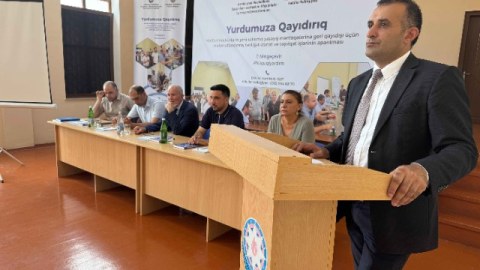Keçmiş məcburi köçkünlər növbəti dəfə maarifləndirildi - GÖRÜNTÜLƏR