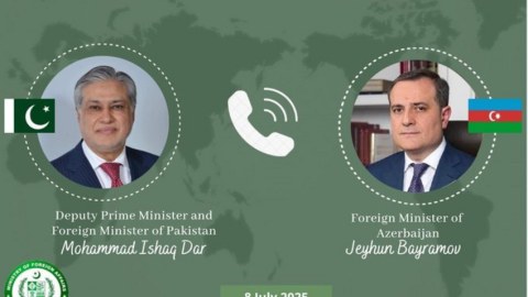 Pakistan Xankəndi sammitinə görə Azərbaycana təşəkkür etdi