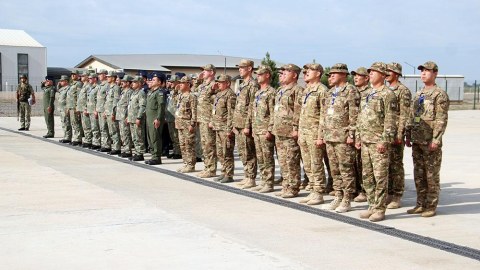 Azərbaycanla Qazaxıstan birgə PUA təlimi keçir - VİDEO