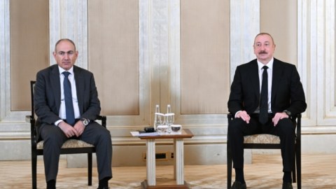 Əliyev-Paşinyan görüşü BAŞLADI - GÖRÜNTÜLƏR